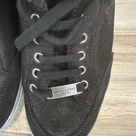 Authentic Saint Laurent high top sneakers black - Picture 4 of 7
